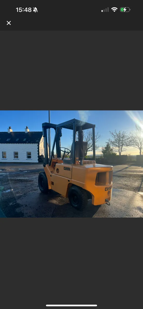 4.5 T CLARK FORKLIFT. - Image 3