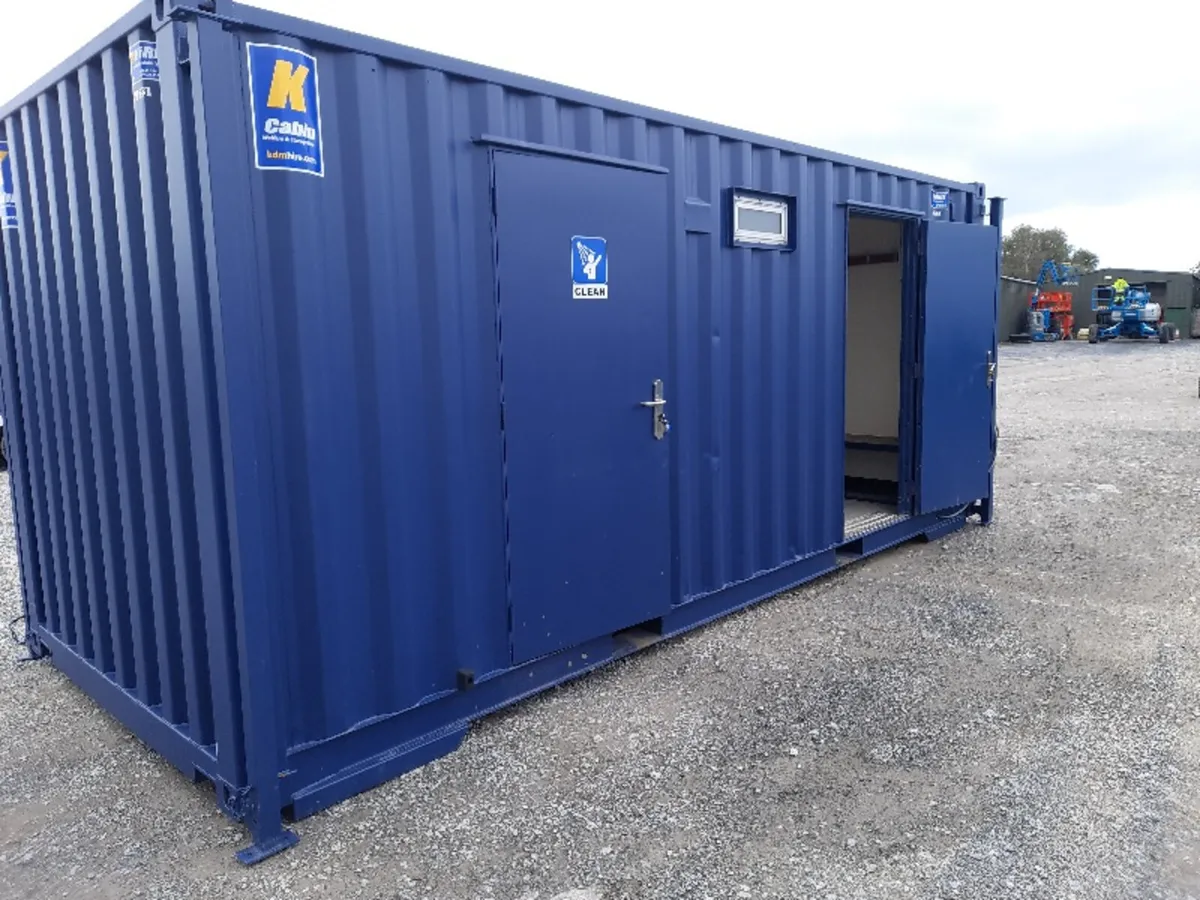 20FT X 8FT ANTI-VANDAL SHOWER BLOCK/DECON UNIT - Image 2
