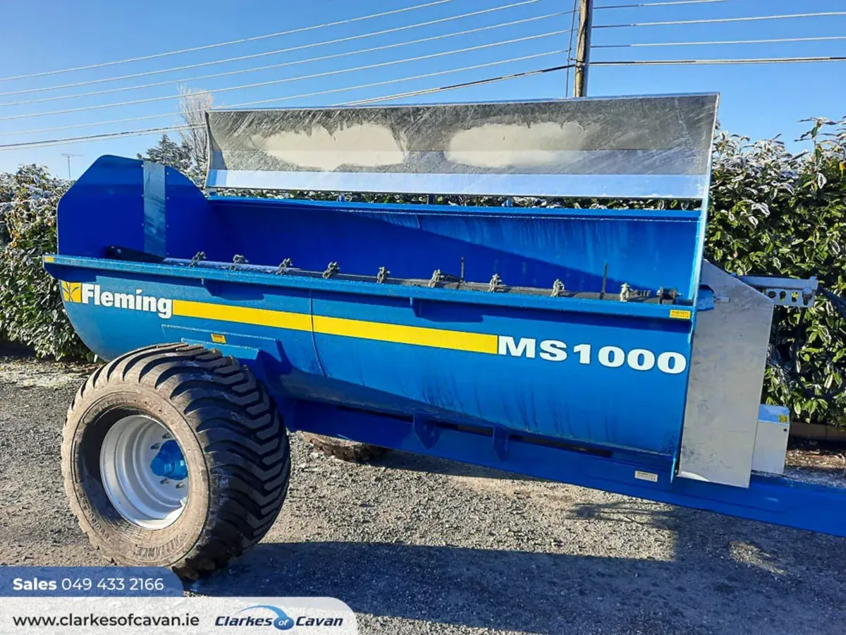 New Fleming MS1000 Muck spreader - Image 1