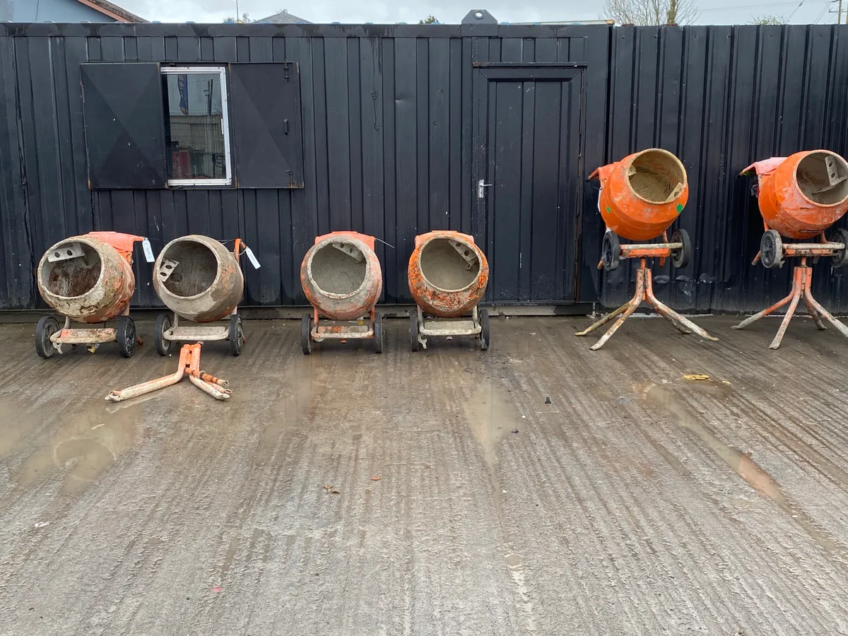 Large Selection of Concrete Mixers - Image 2