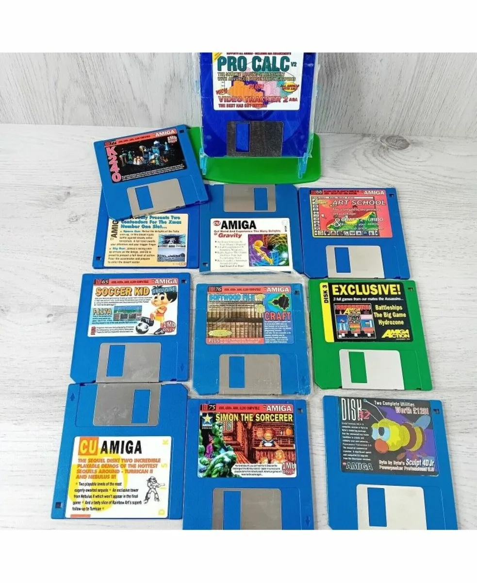 AMIGA GAMES BUNDLE x 11 FLOPPY DISKS RARE for sale in Co. Dublin for €19 on DoneDeal