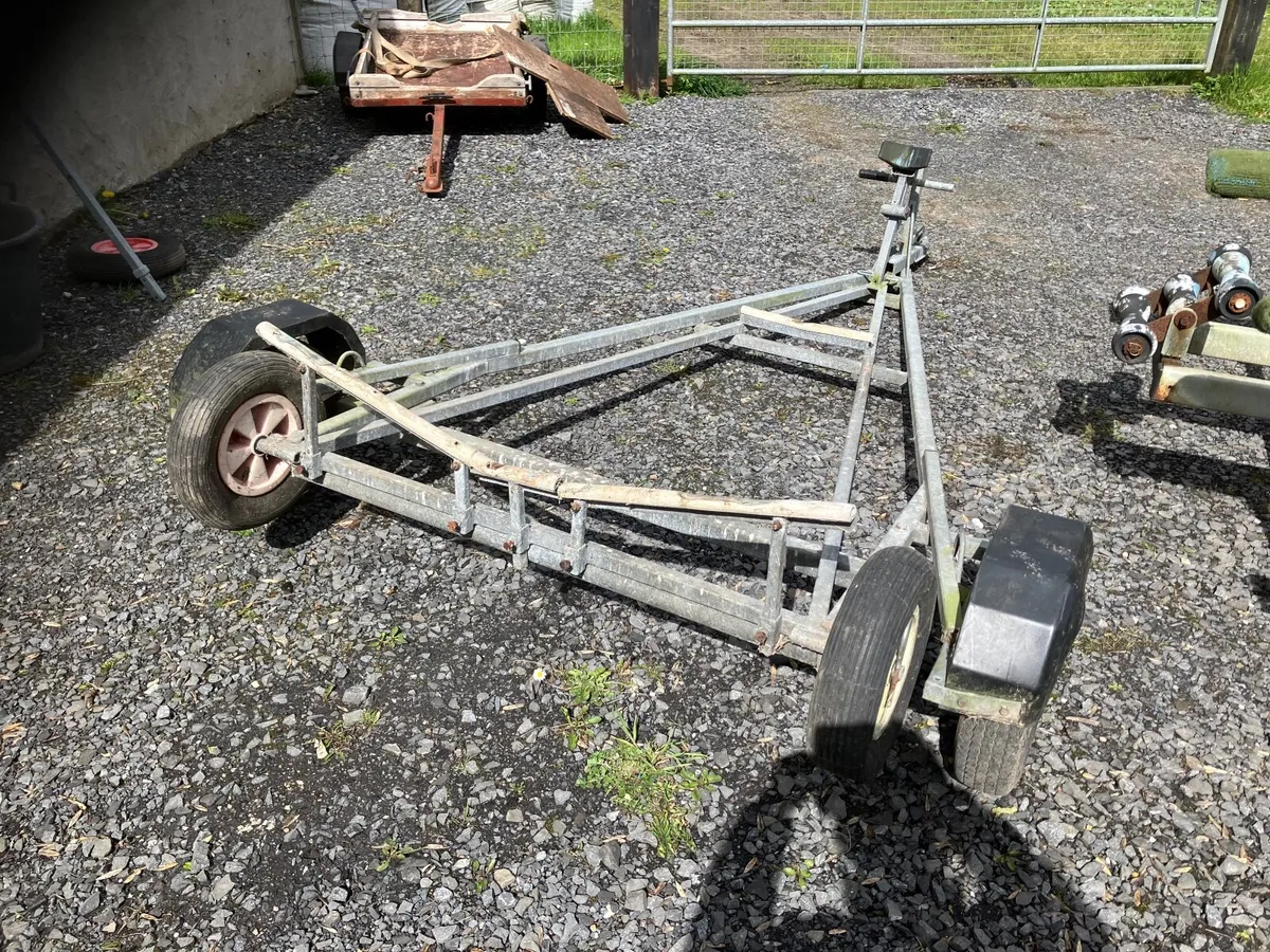 COMBI BOAT TRAILER FOR  SAILING DINGHY/SMALL BOAT