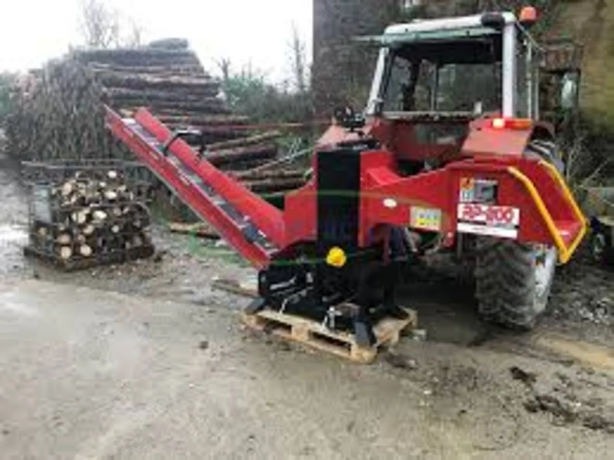 REMET RP200  Branchlogger, Conveyor and Flywheel - Image 4