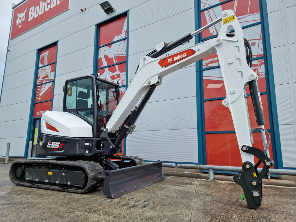 Bobcat E55z Mini Digger | 0% Finance  Options - Image 2