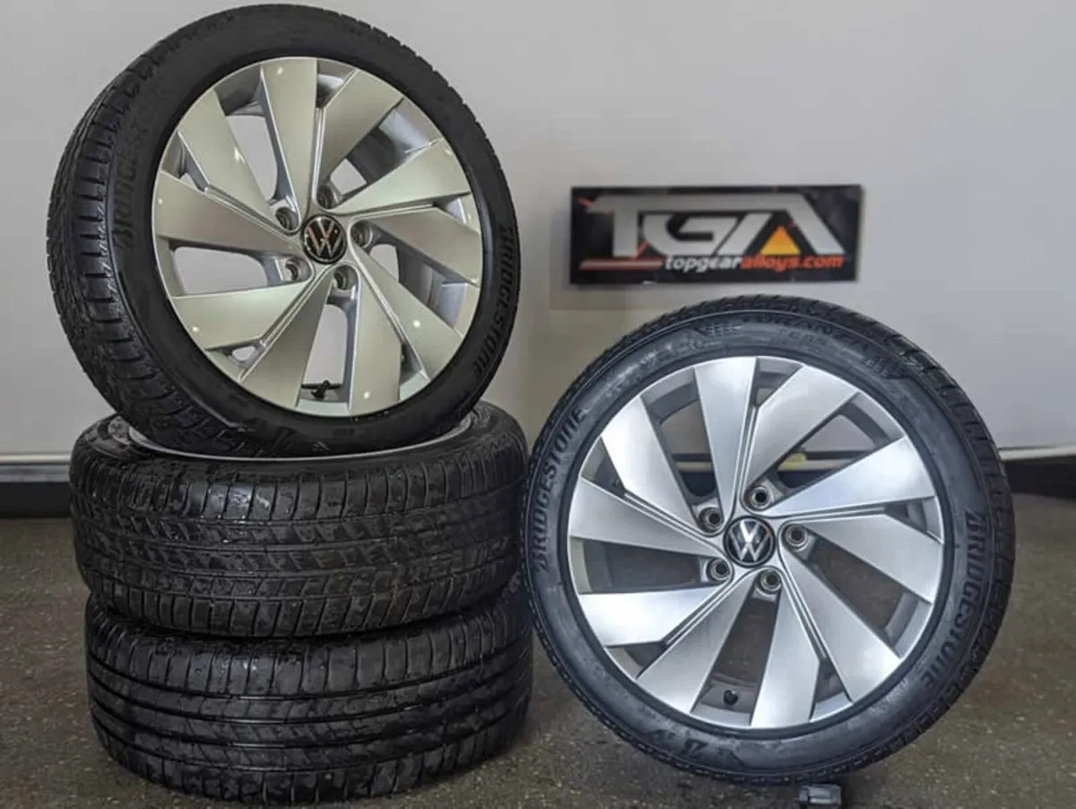 17" Original OEM VW GOLF 8 BELMONT Alloy&Tyres - Image 1