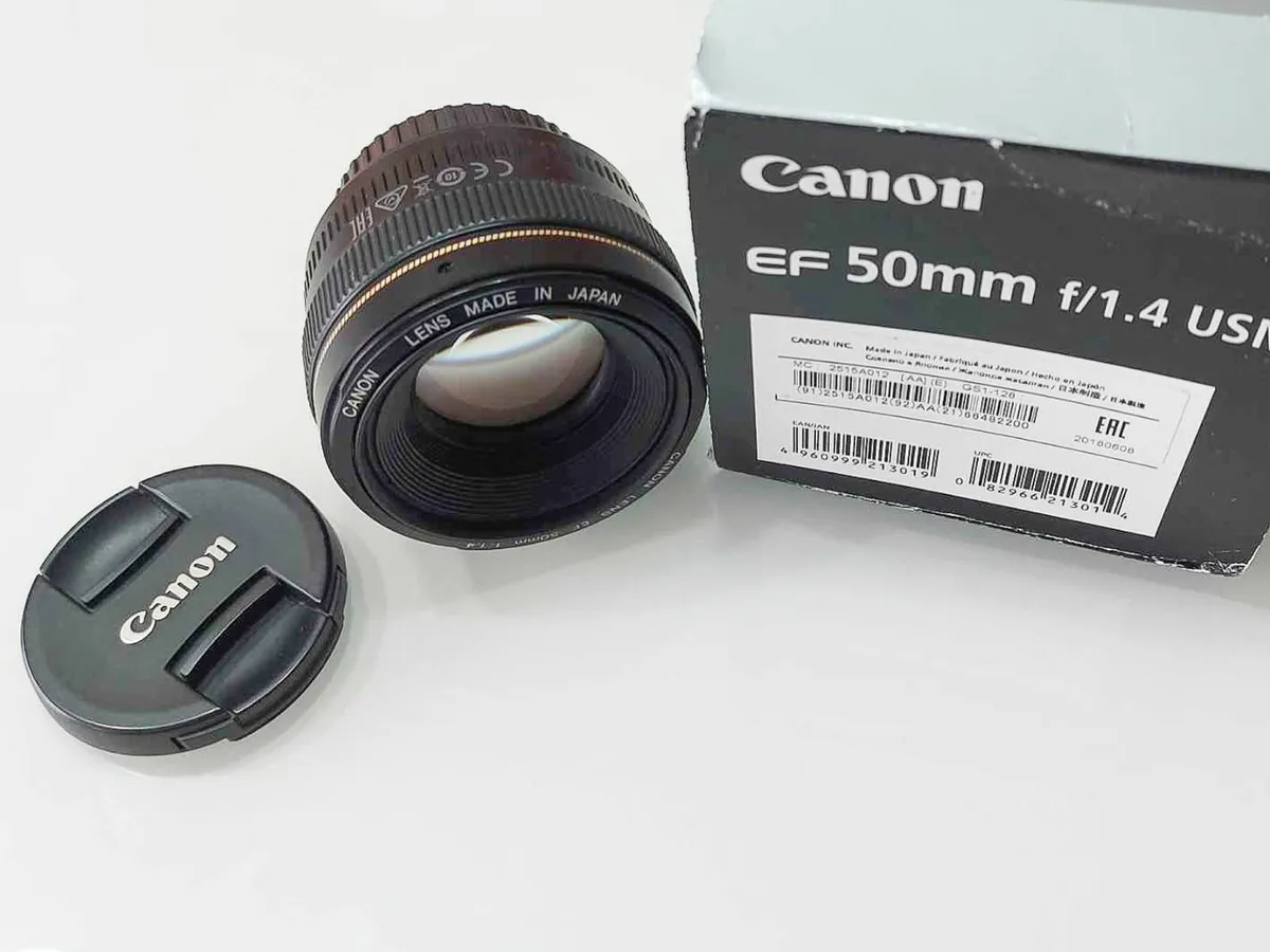 Canon EF 50mm f/1.4 USM Lens(and more)