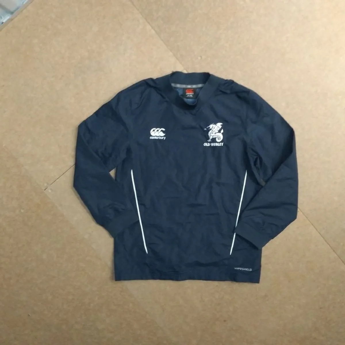 FREE POST Kids Old Wesley (12 Years) Rugby Jacket Canterbury Track Suit Top Wind Breaker Dublin Childs Youths Childrens Boys Girls - Image 1