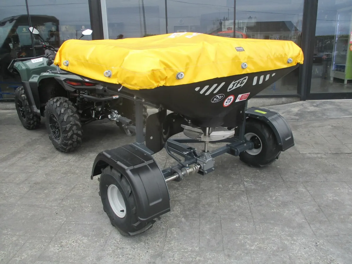 Quad  ATV jfc fertliser spreader tipper trailers - Image 4