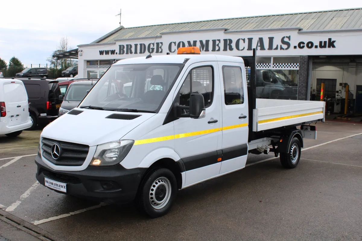 2017 Mercedes-Benz Sprinter 314 Double Cab Tipper - Image 1