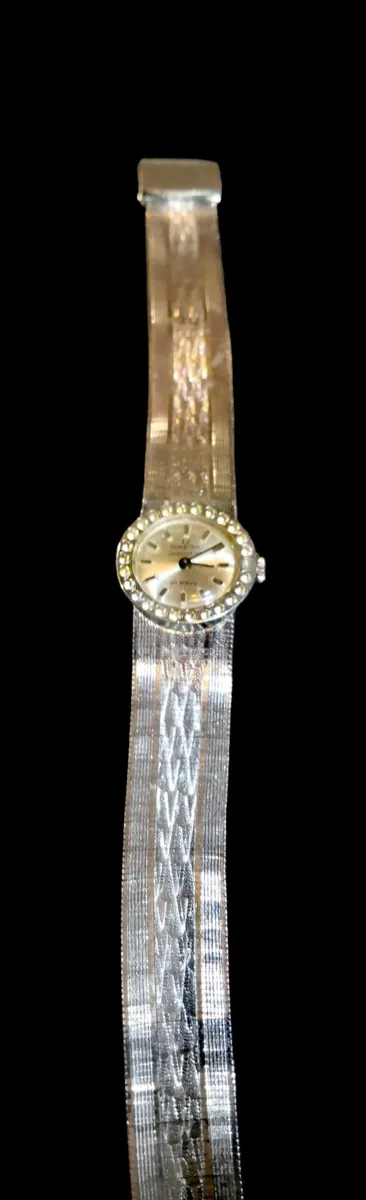 18k gold plated watch - Image 1