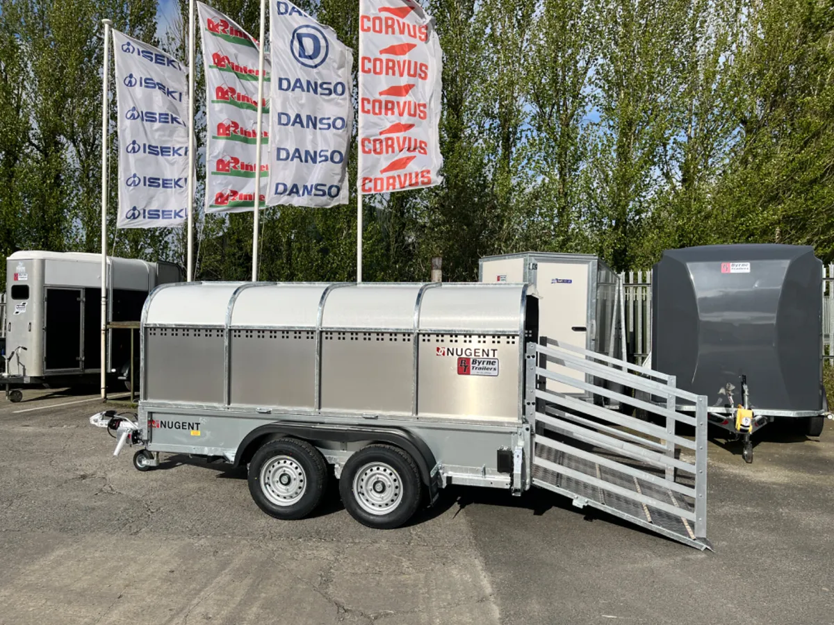 New Nugent 10x5 Pig & Sheep Trailer - Image 1