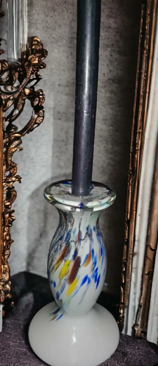 Handblown reversible Murano vase