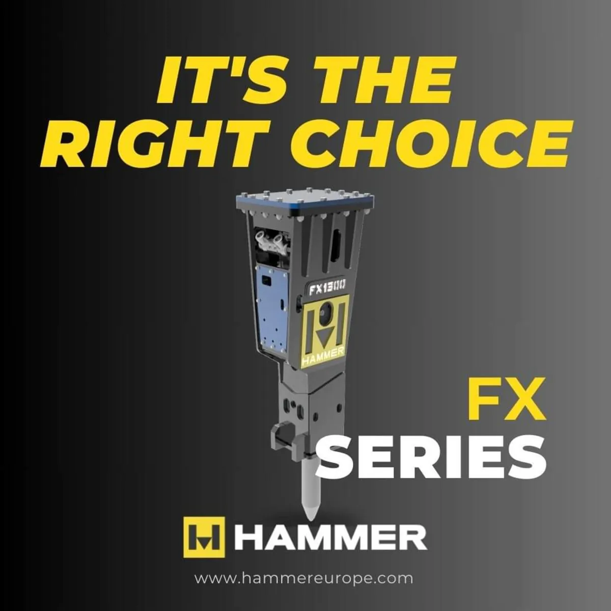 Hammer Fx2200 Rock Breaker - Image 1