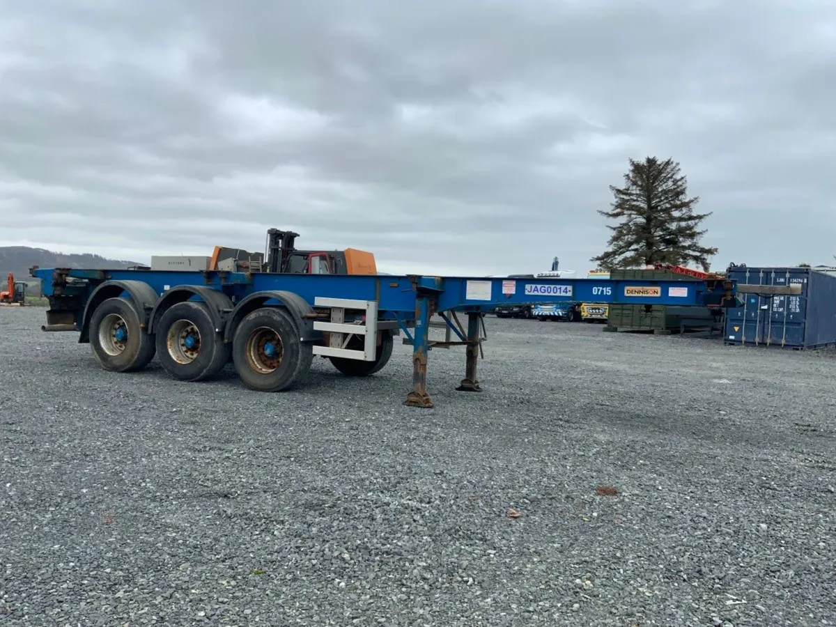 Trailer Trailer Dennison Sliding Skelly..drum Bra