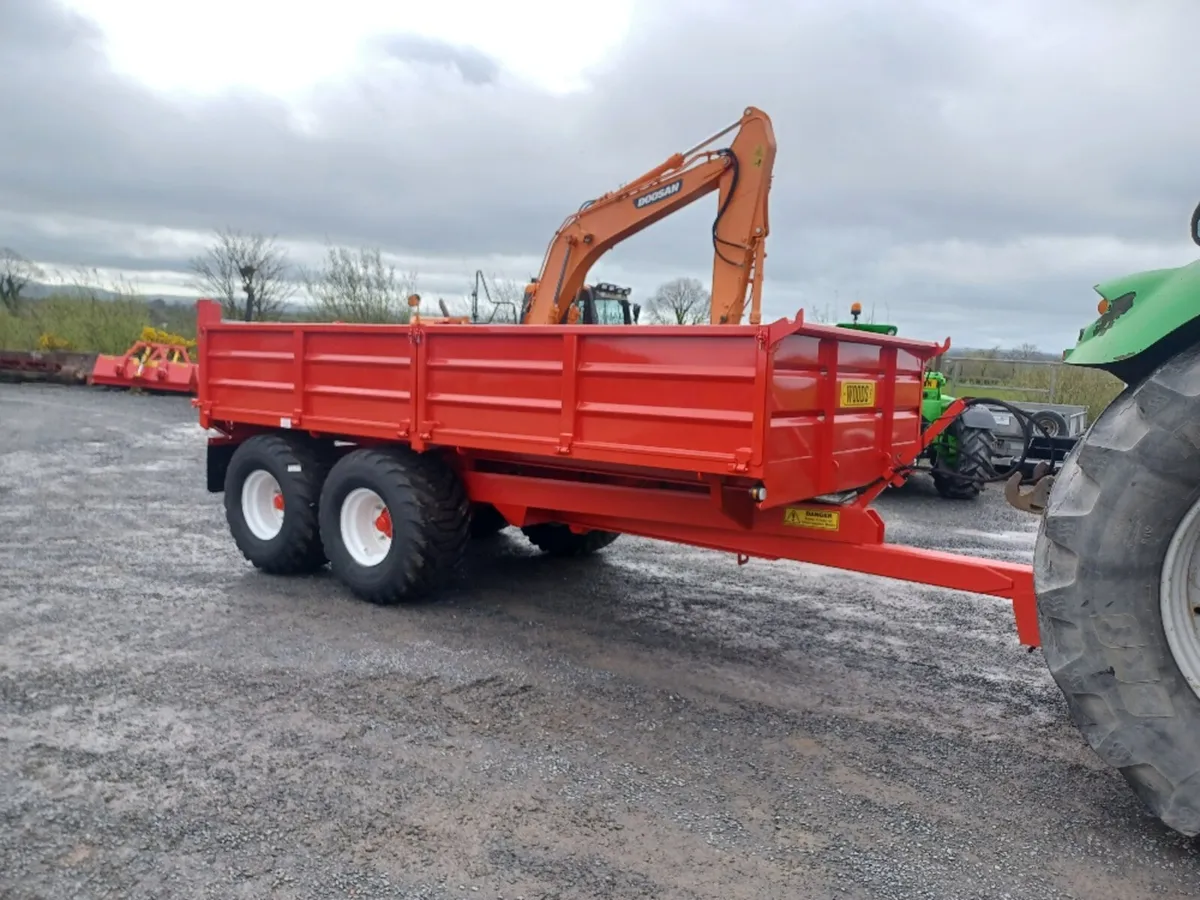 Woods 14x7'6 tipping trailer - Image 2