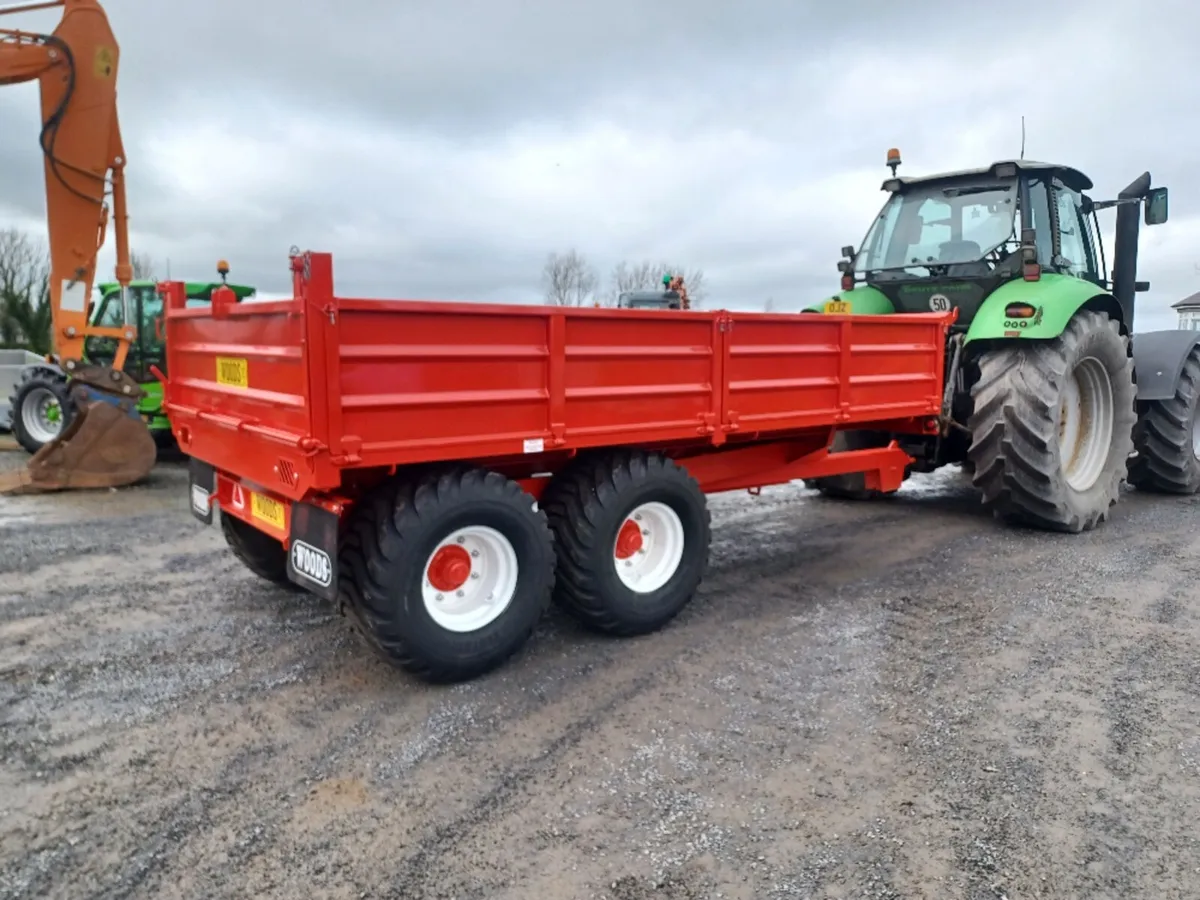 Woods 14x7'6 tipping trailer - Image 3