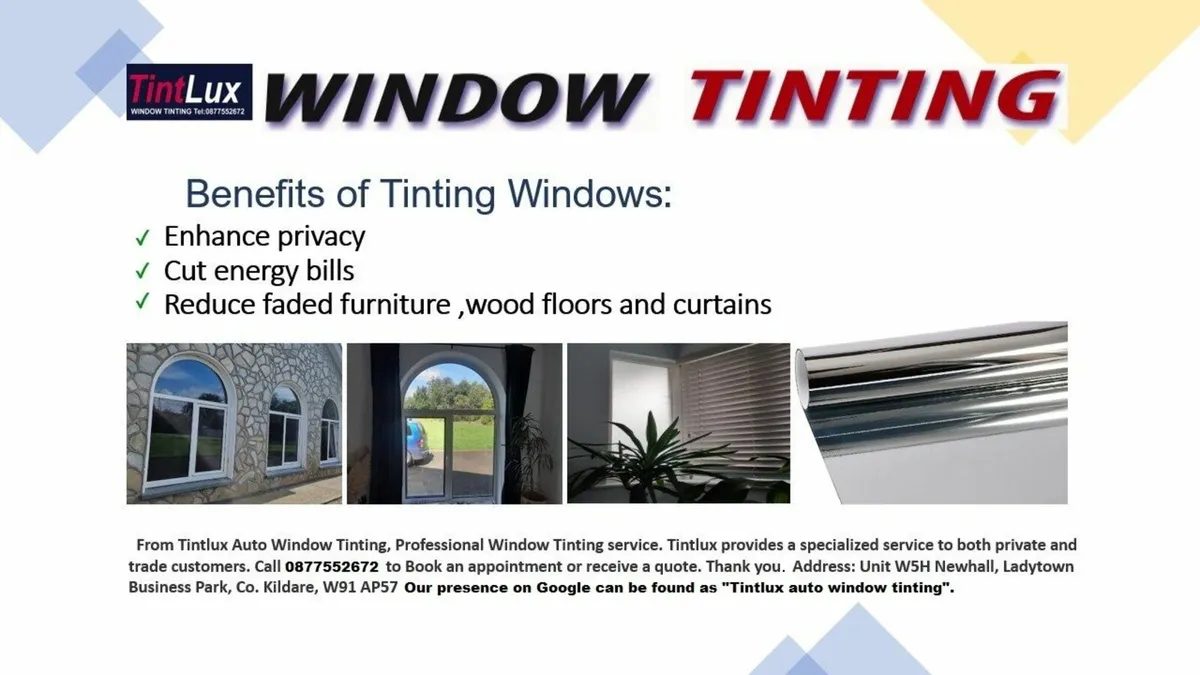 Home Window Tinting   An alternative to blinds - Image 1