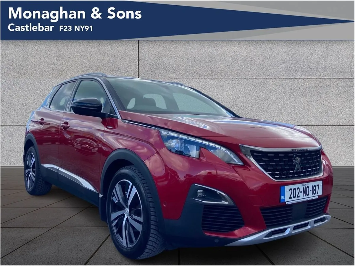Peugeot 3008 Gt-line 1.5 HDI 130 6.2 4 4DR