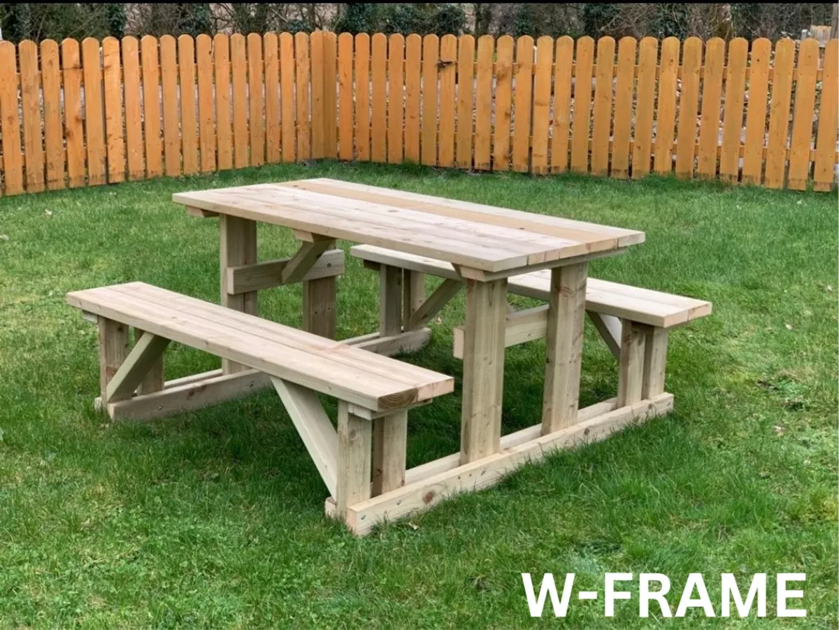 Picnic Table Bench 💥Nationwide Delivery💥 - Image 1