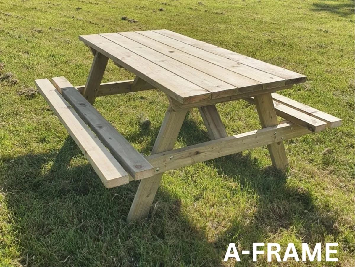 Picnic Table Bench 💥Nationwide Delivery💥 - Image 2