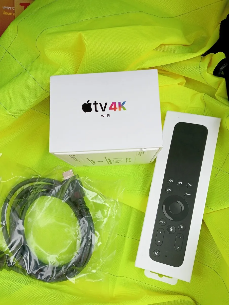 Apple 4k tv box with remote 3rd Gen - Image 1