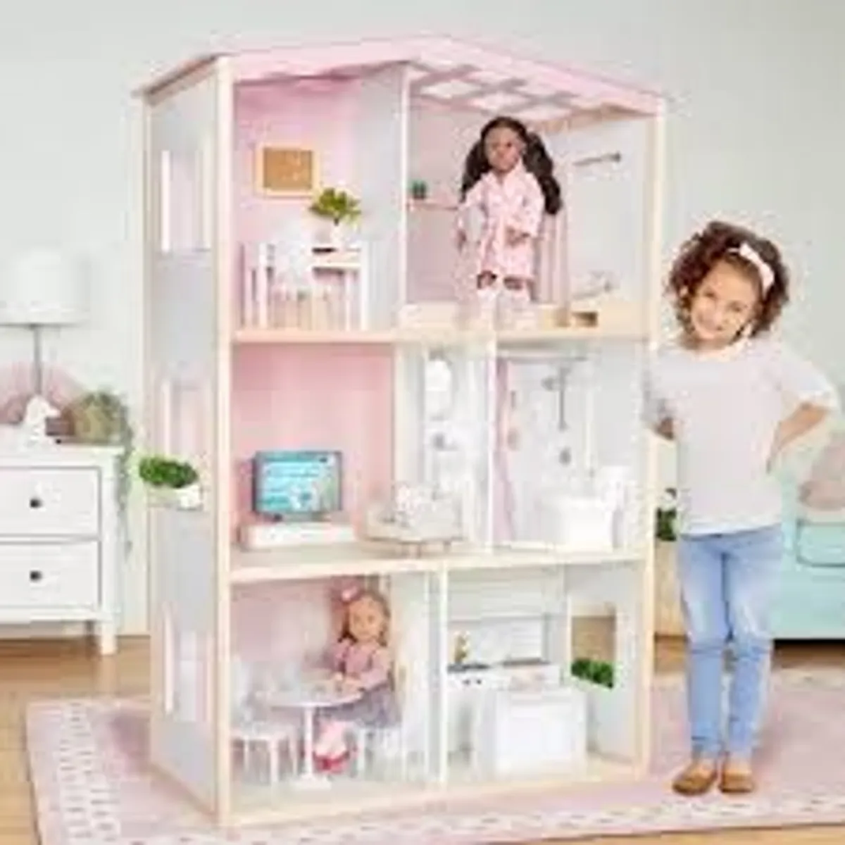 Our Generation Sweet Home 3-Story Dollhouse Playset