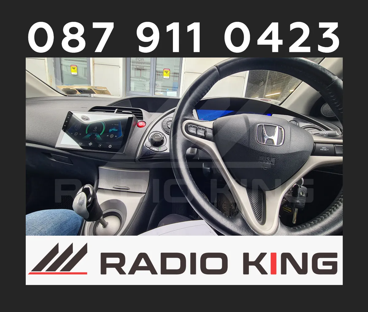 PREMIUM CARPLAY HONDA CIVIC ANDROID AUTO STEREO - Image 2