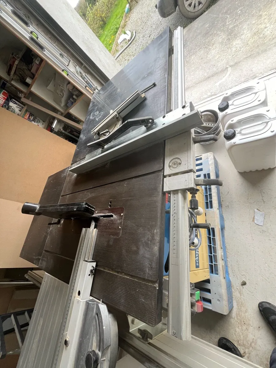 scheppach table saw and Dust extractor for sale in Co. Wexford for €1,600 on DoneDeal