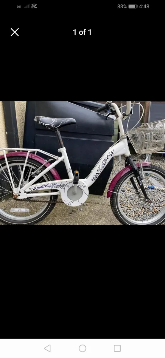 Girls bike for sale in Co. Galway for €45 on DoneDeal
