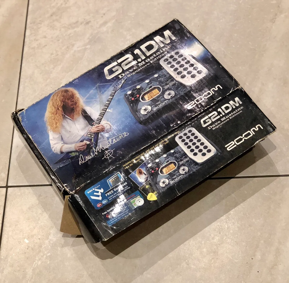 G2.1DM Dave Mustaine Signature Multi-Effect Pedal