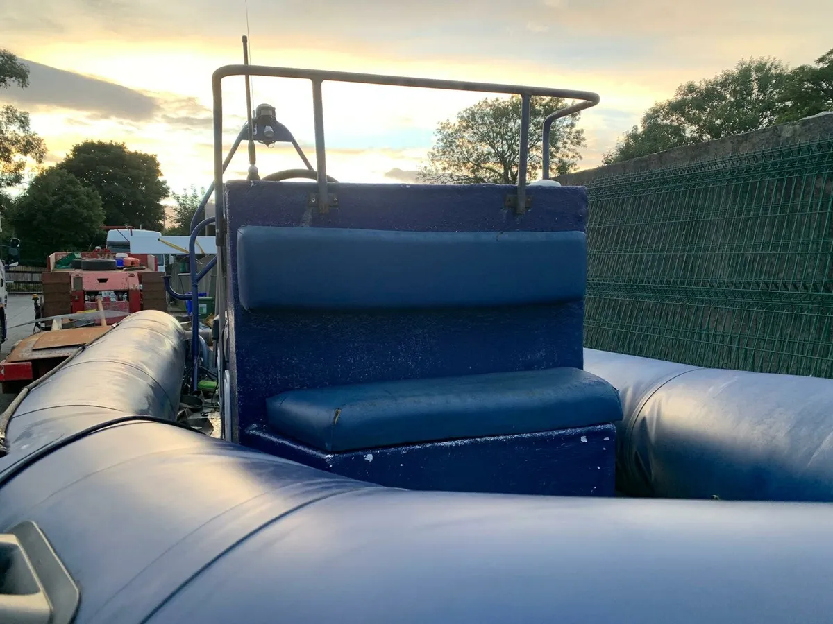 6.5m RIB+Double Axle Trailer+2 Mercury Force 120HP - Image 3