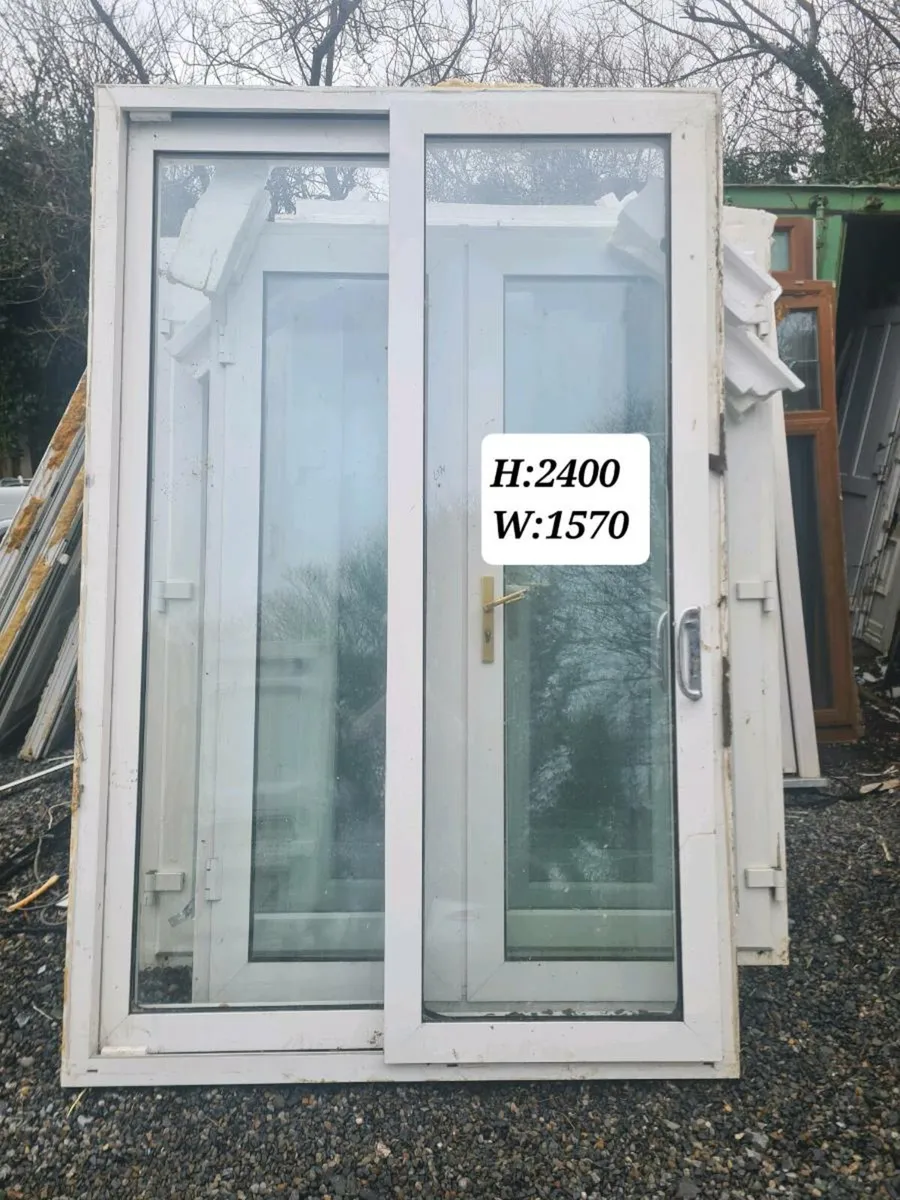 PVC MARK PVC PATIO SLIDING DOORS for sale in Co. Dublin for €300 on DoneDeal