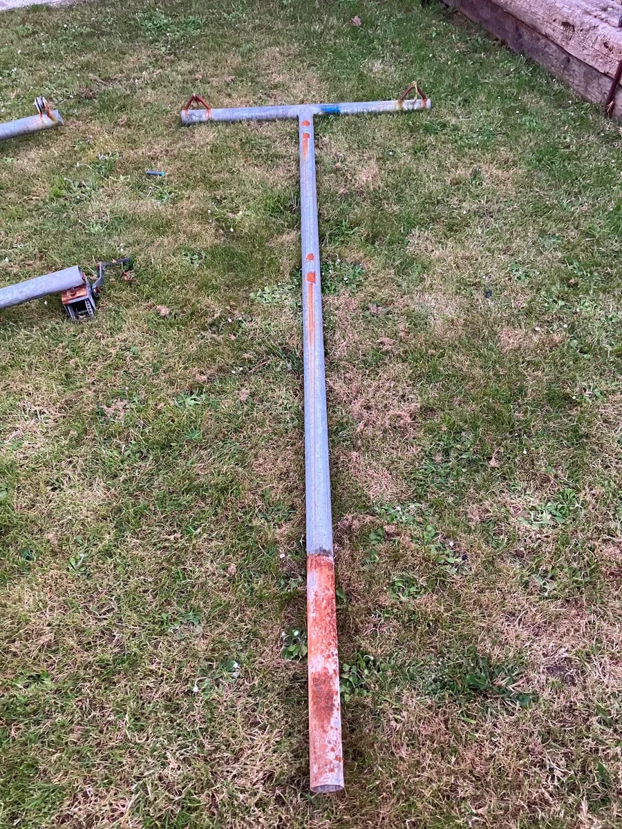 Steel tbar clothes line for sale in Co. Limerick for €100 on DoneDeal