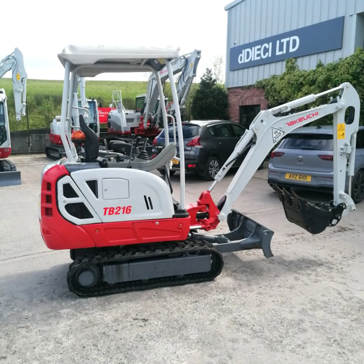 Takeuchi TB216 canopy  #14004232 - Image 1