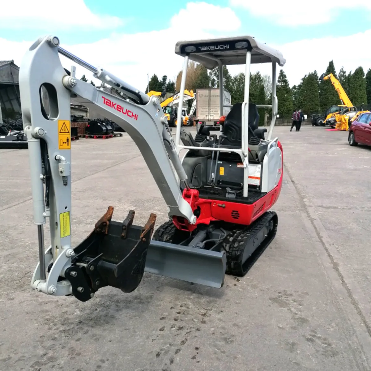 Takeuchi TB216 canopy  #14004232 - Image 3