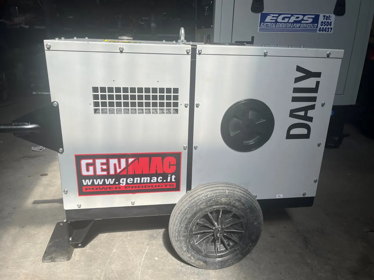 Used  Daily  RG6KVA Diesel Generator Single Phase - Image 1