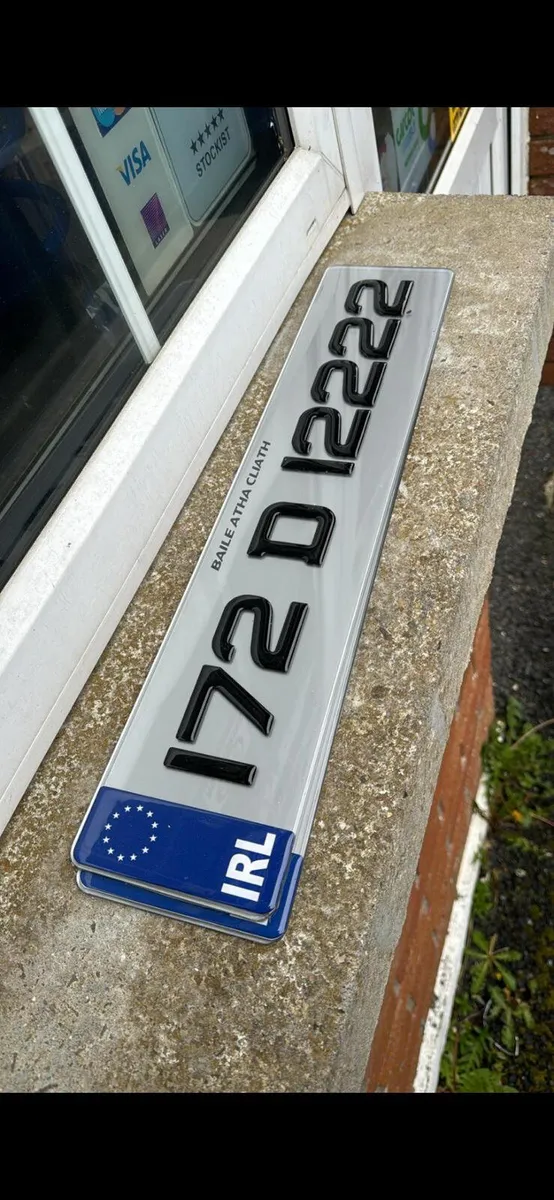 Ultimate gel number plates delivered - Image 1