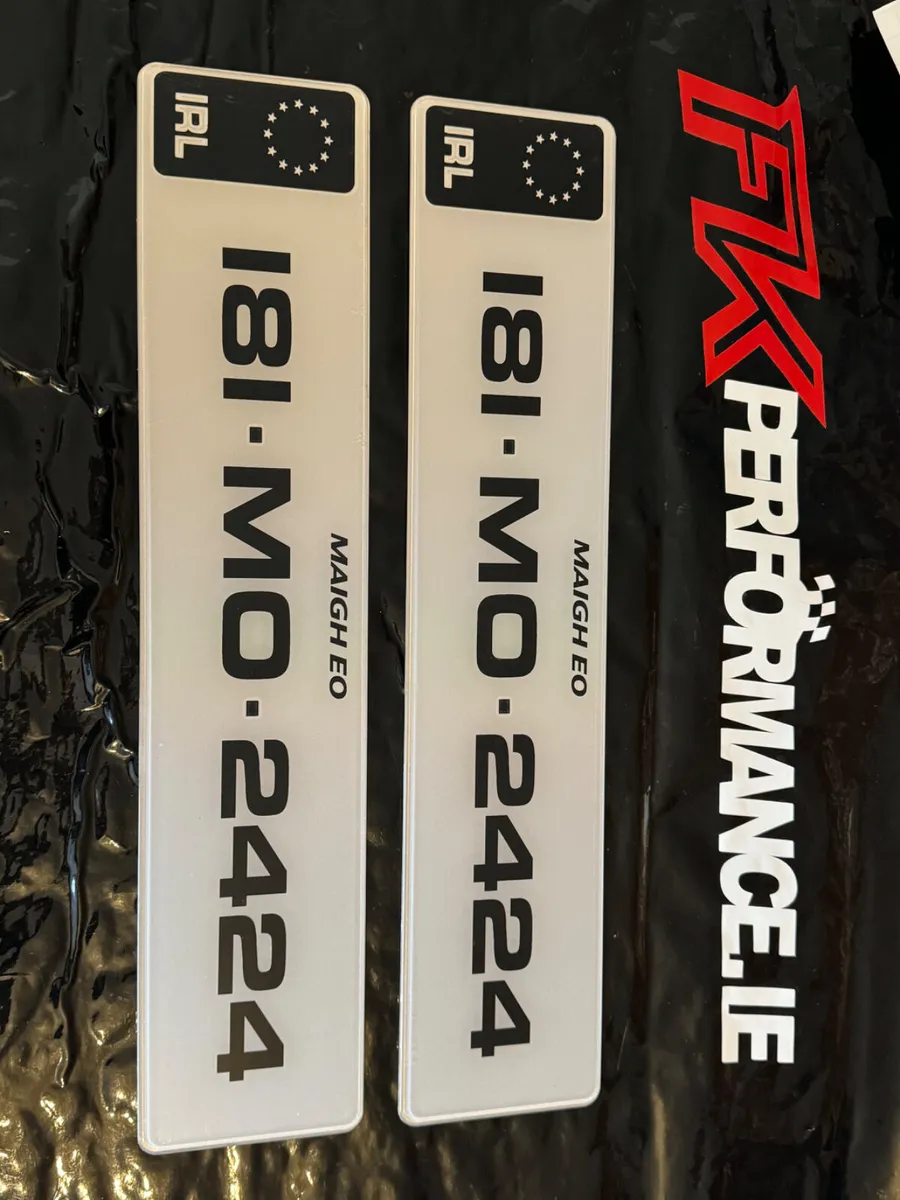 Ultimate gel number plates delivered - Image 3