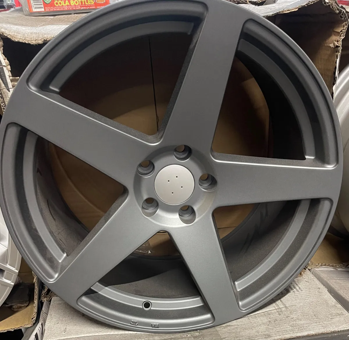 19” 5 spoke grey 5x112 alloys & tyres