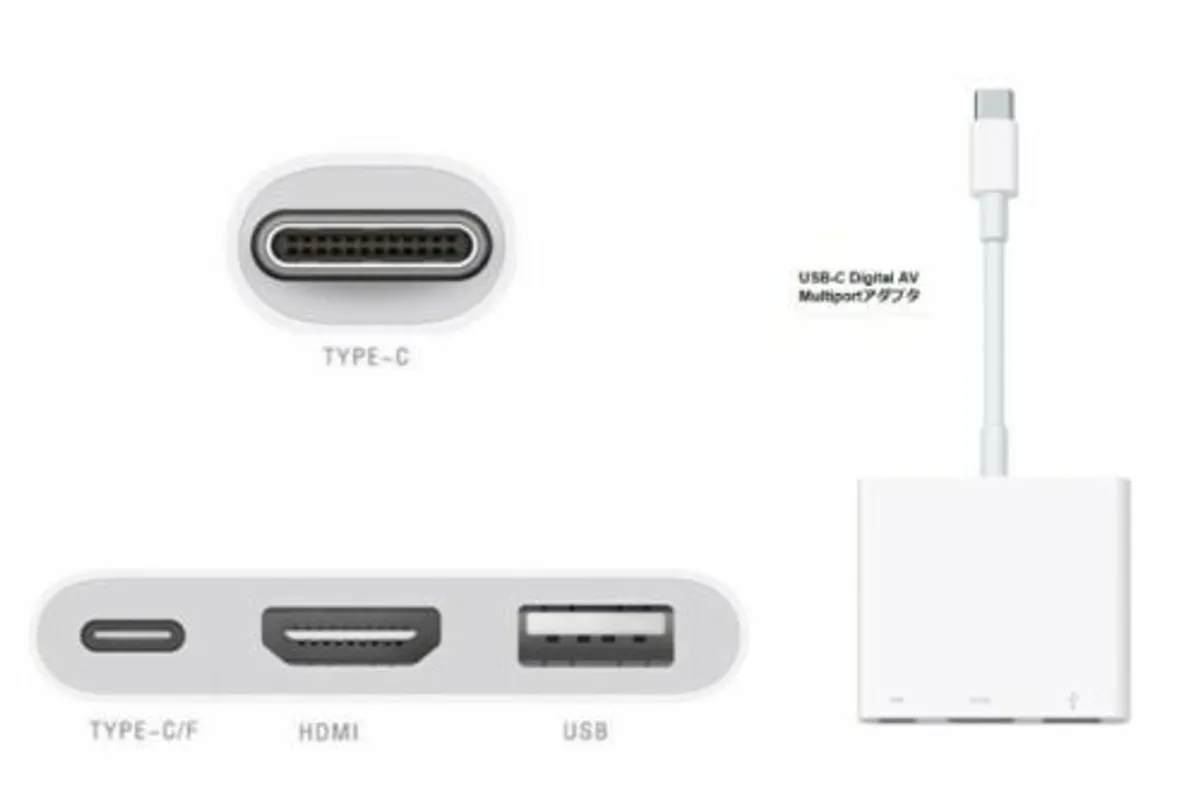 Genuine Original Apple USB-C to Digital AV Multiport Adapter A2119 - Brand New Sealed - Image 2