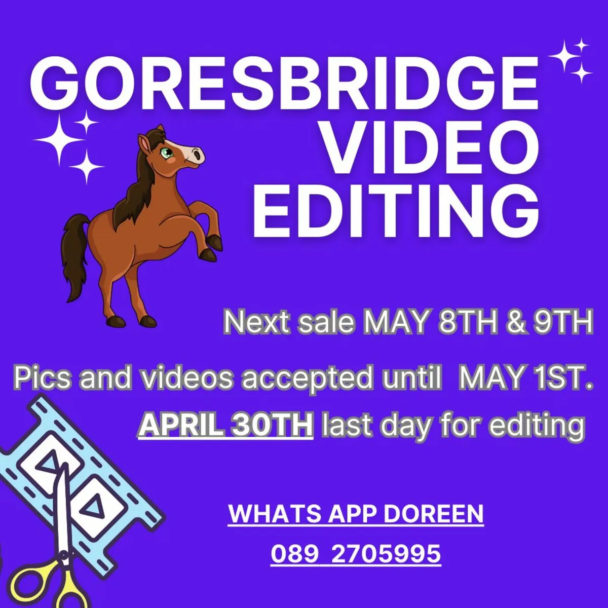 GORESBRIDGE SALES VIDEOS