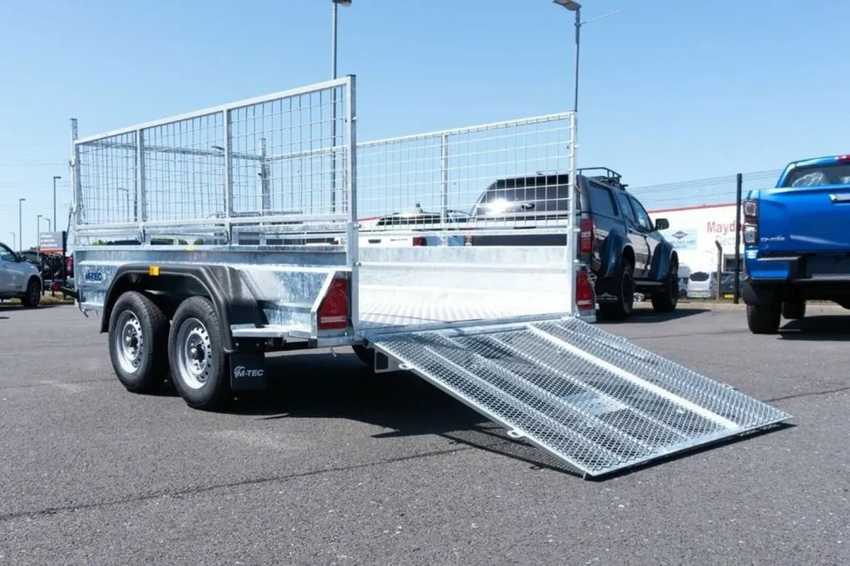 M-Tec 10x5ft Twin Axle Trailer - Image 2