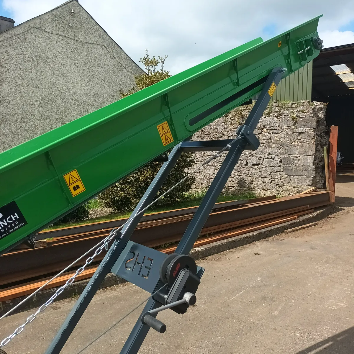 Wheeled Firewood Conveyor/Elevator - Image 3