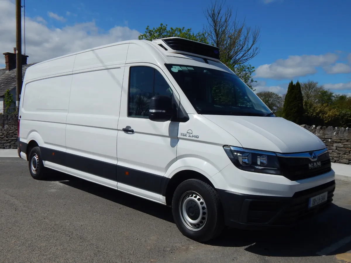 2019 MAN TGE 3.140 Fridge Van Tax & Test 04/25 - Image 1