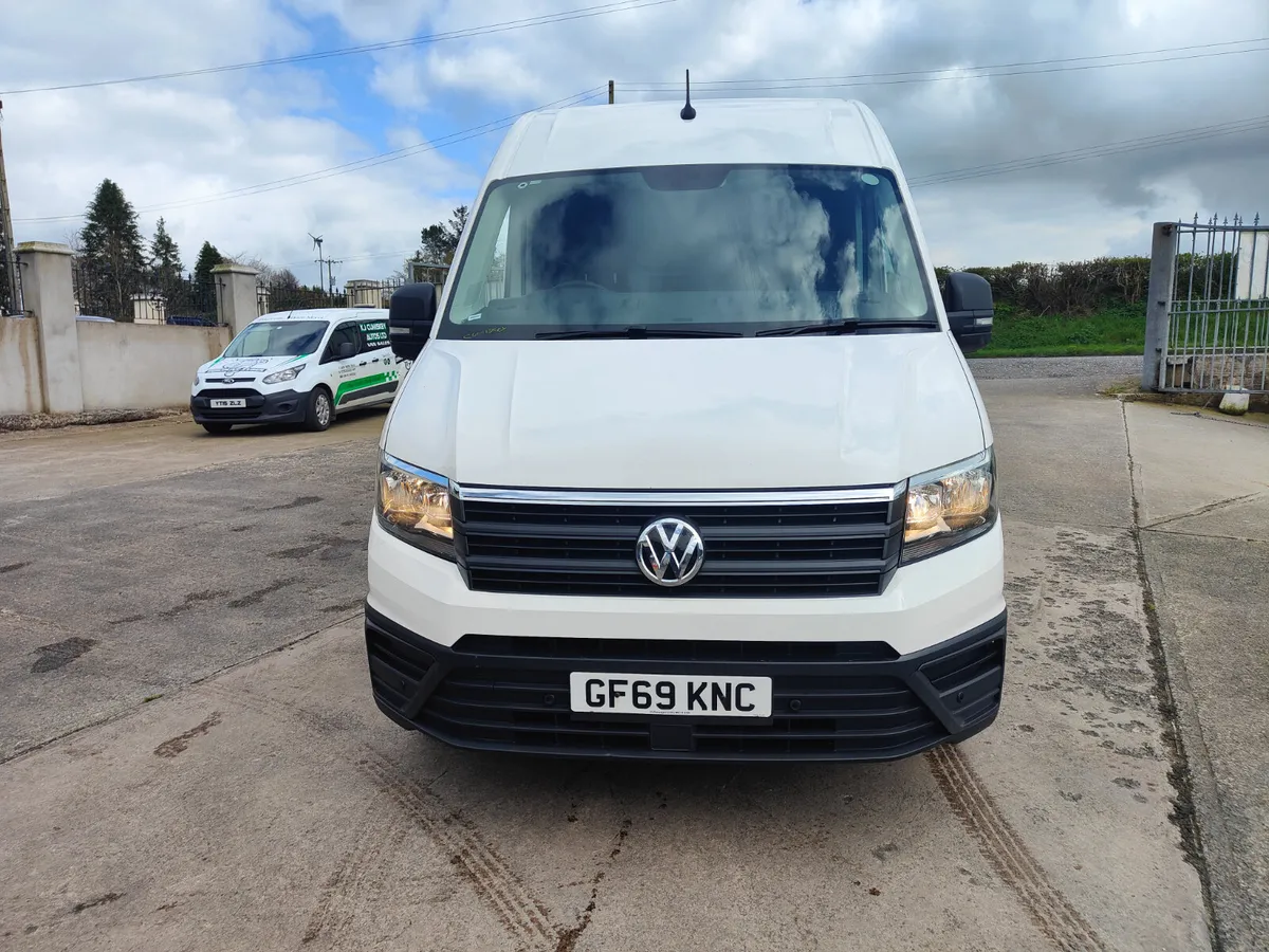 VRT € 200 LATE 19 VW CRAFTER 177 BHP LWB TRENDLINE - Image 2