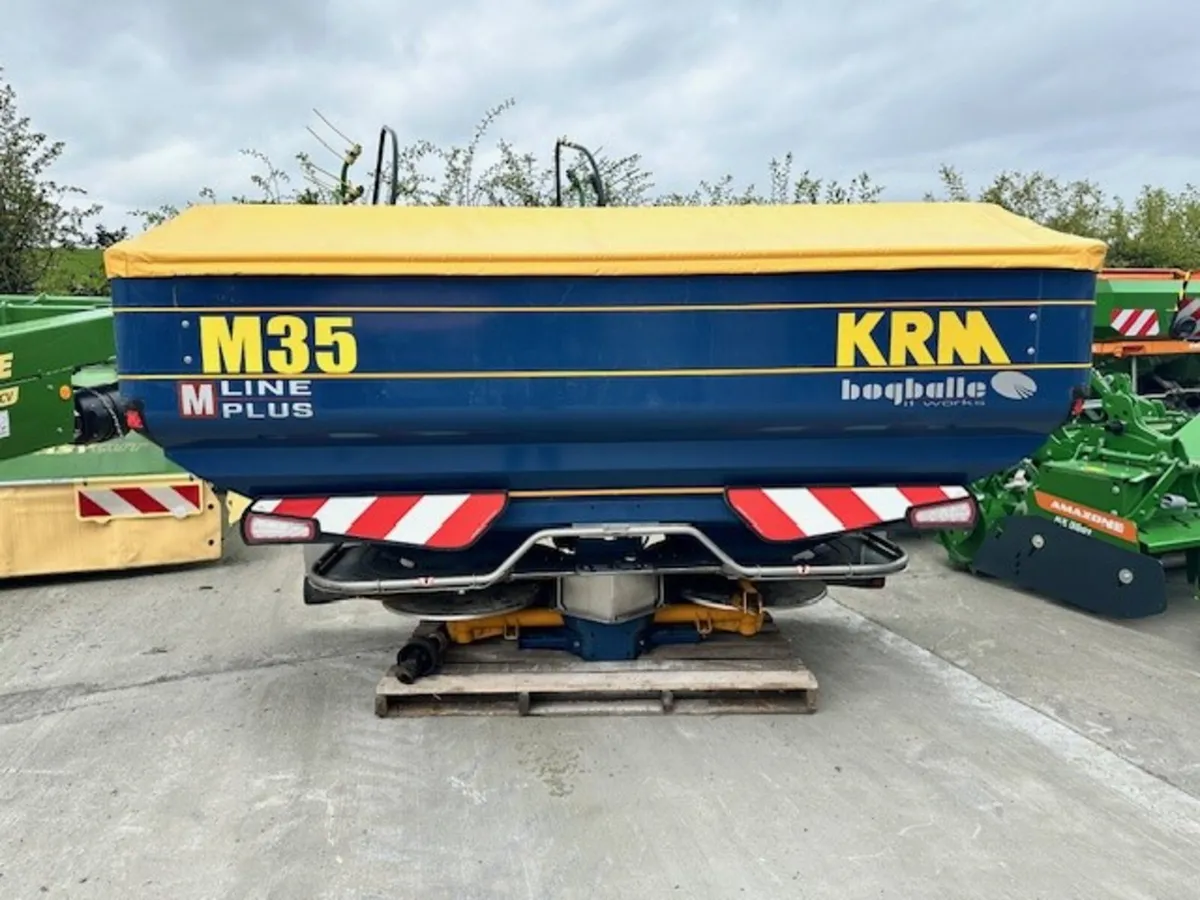 BogBalle KRM Fertiliser Spreader c/w Weigh Cells - Image 1