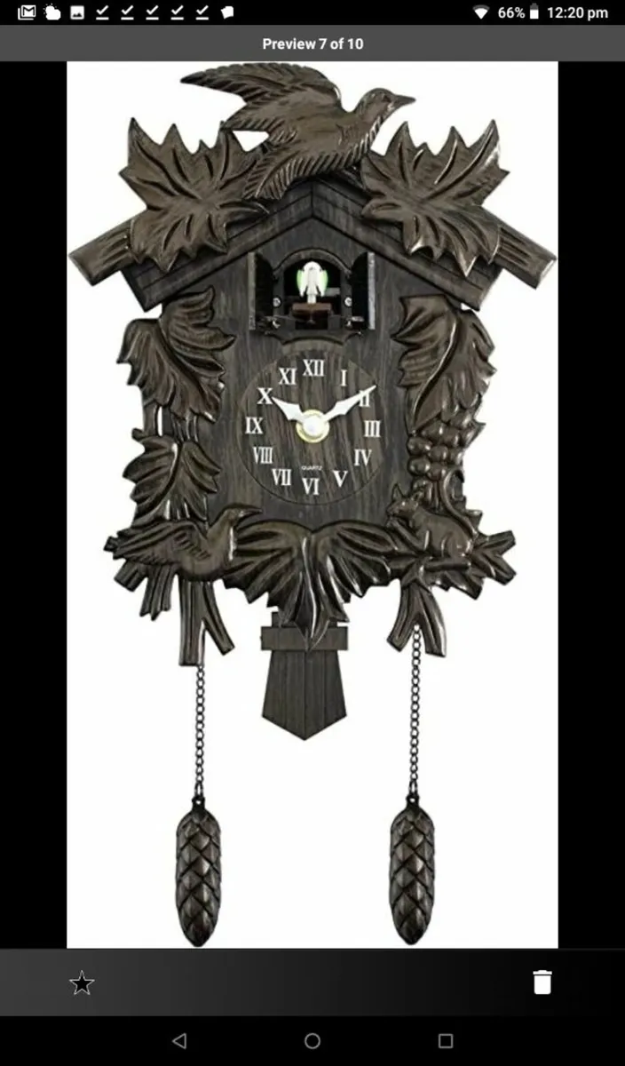 CUCKOO CLOCKS QUARTZ ACCTIM HAMBURG ALL NEW BOXED - Image 1