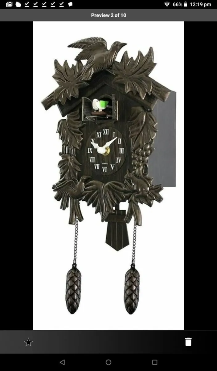 CUCKOO CLOCKS QUARTZ ACCTIM HAMBURG ALL NEW BOXED - Image 2