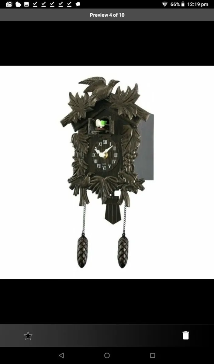 CUCKOO CLOCKS QUARTZ ACCTIM HAMBURG ALL NEW BOXED - Image 3