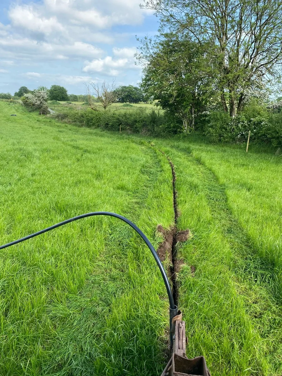 Mole plough and pipe laying - Image 3